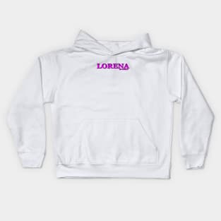 LORENA. MY NAME IS LORENA. SAMER BRASIL Kids Hoodie